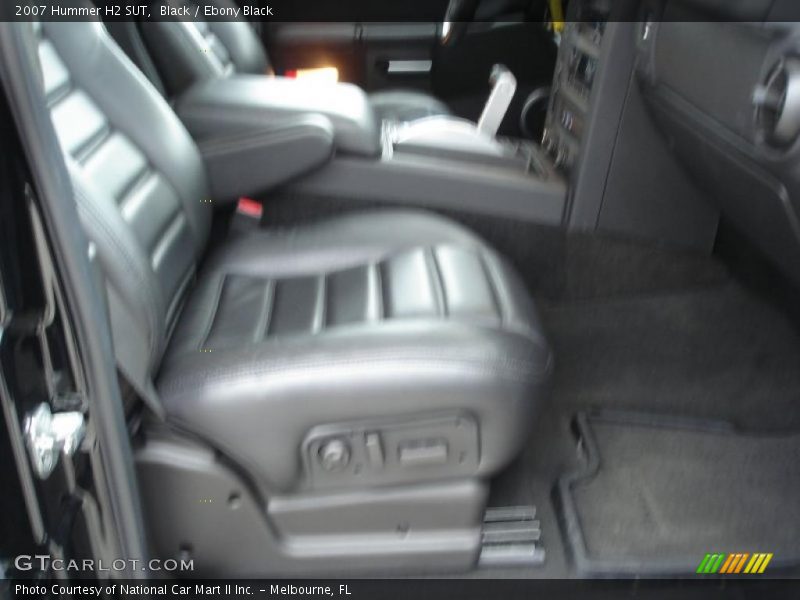 Black / Ebony Black 2007 Hummer H2 SUT
