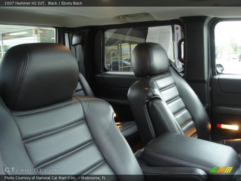 Black / Ebony Black 2007 Hummer H2 SUT