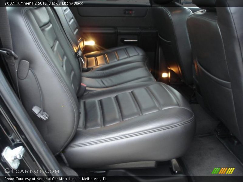 Black / Ebony Black 2007 Hummer H2 SUT