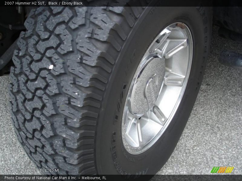Black / Ebony Black 2007 Hummer H2 SUT