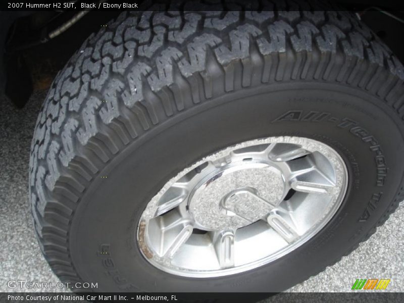 Black / Ebony Black 2007 Hummer H2 SUT