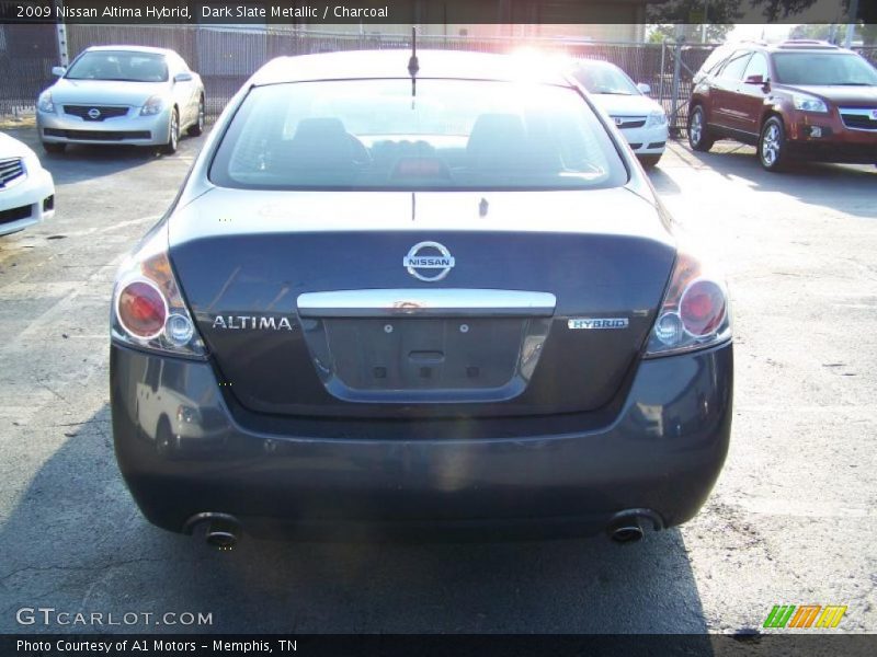 Dark Slate Metallic / Charcoal 2009 Nissan Altima Hybrid