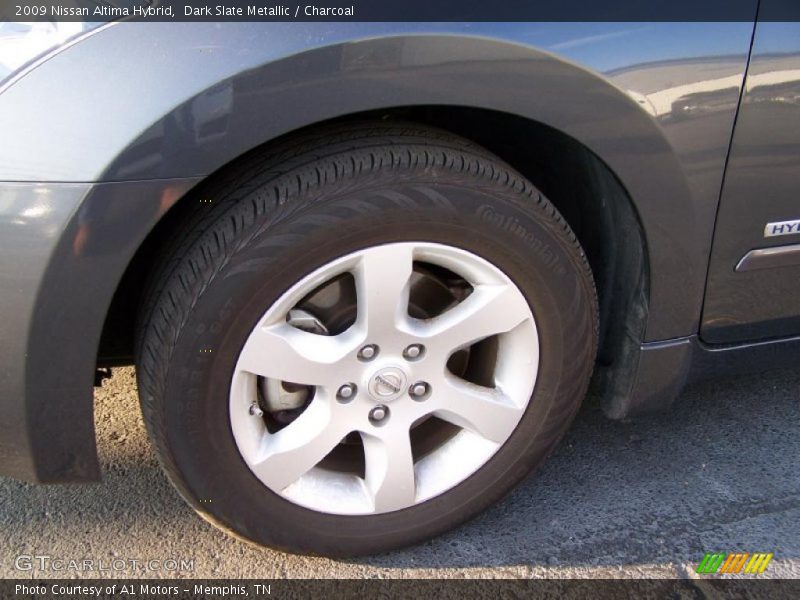 Dark Slate Metallic / Charcoal 2009 Nissan Altima Hybrid