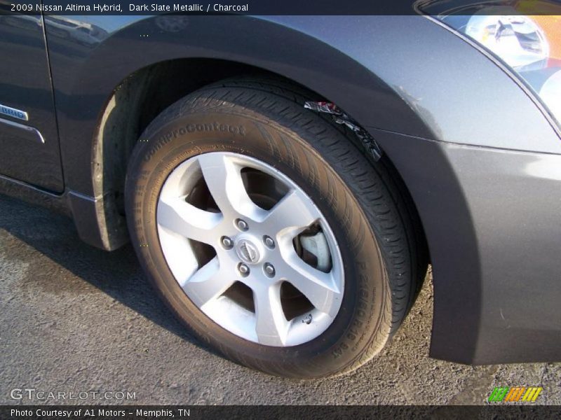 Dark Slate Metallic / Charcoal 2009 Nissan Altima Hybrid