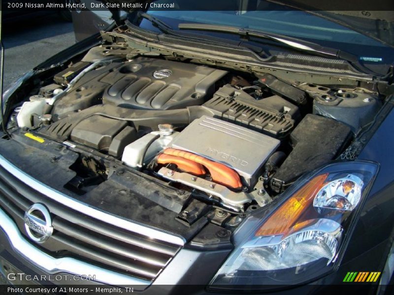Dark Slate Metallic / Charcoal 2009 Nissan Altima Hybrid