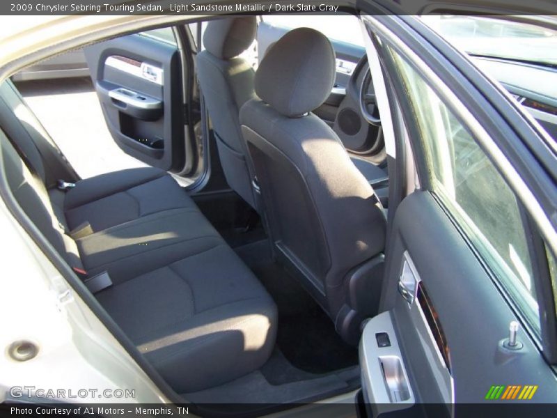 Light Sandstone Metallic / Dark Slate Gray 2009 Chrysler Sebring Touring Sedan