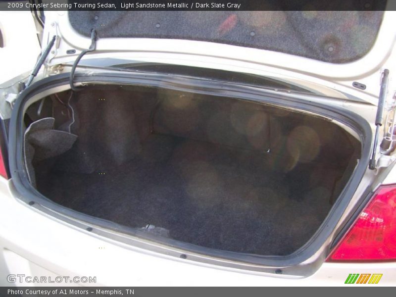 Light Sandstone Metallic / Dark Slate Gray 2009 Chrysler Sebring Touring Sedan