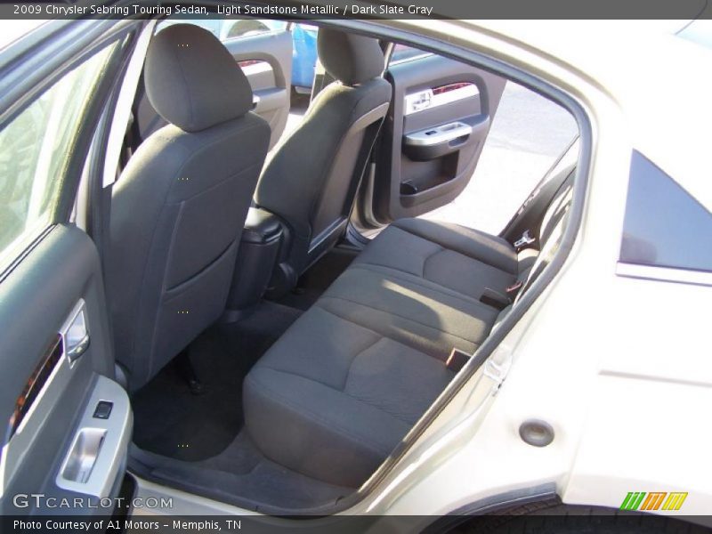 Light Sandstone Metallic / Dark Slate Gray 2009 Chrysler Sebring Touring Sedan