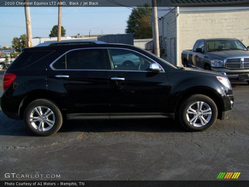 Black / Jet Black 2010 Chevrolet Equinox LTZ AWD