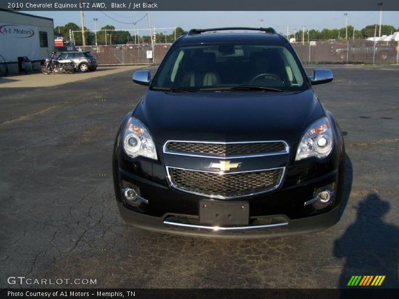 Black / Jet Black 2010 Chevrolet Equinox LTZ AWD