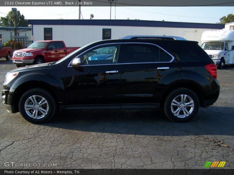Black / Jet Black 2010 Chevrolet Equinox LTZ AWD