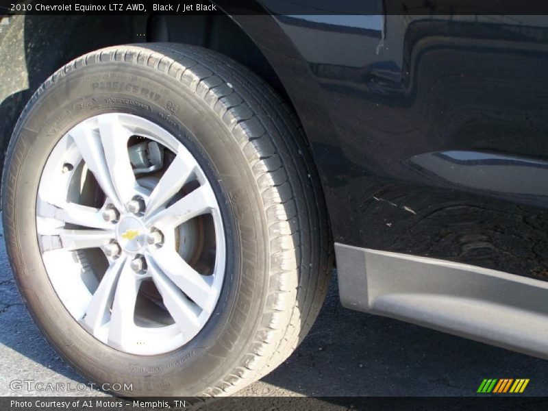 Black / Jet Black 2010 Chevrolet Equinox LTZ AWD