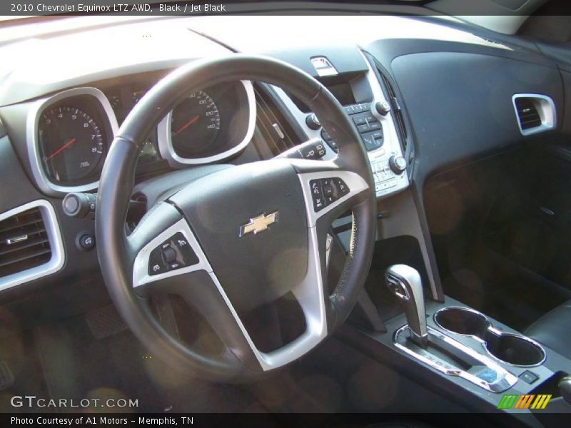 Black / Jet Black 2010 Chevrolet Equinox LTZ AWD