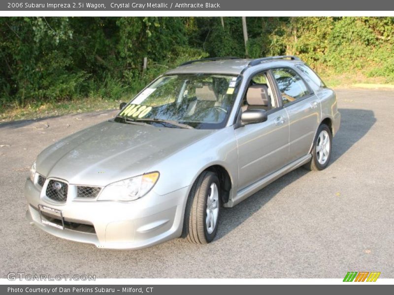 Crystal Gray Metallic / Anthracite Black 2006 Subaru Impreza 2.5i Wagon