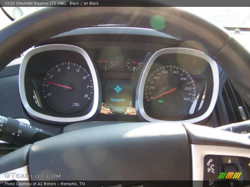 Black / Jet Black 2010 Chevrolet Equinox LTZ AWD