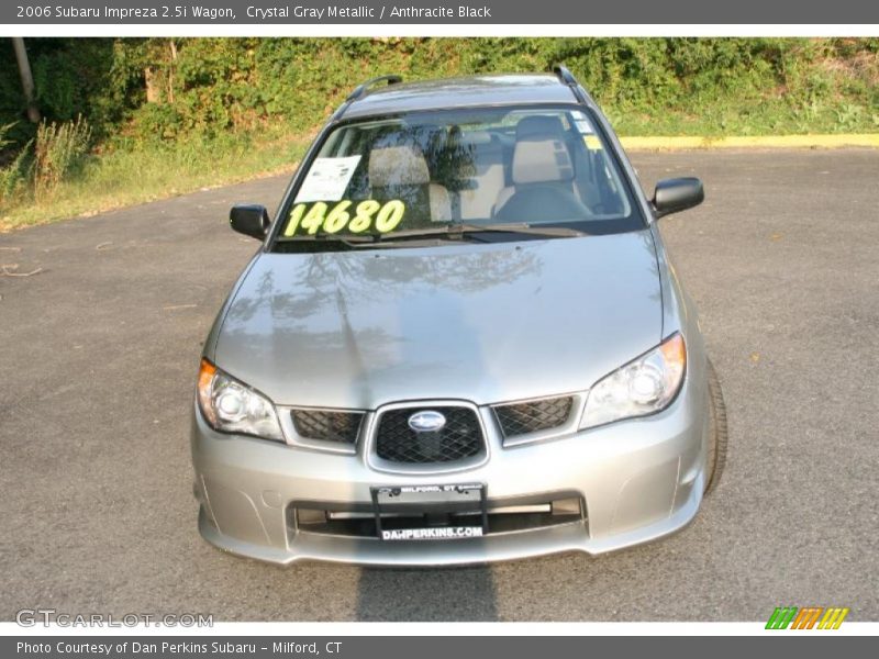 Crystal Gray Metallic / Anthracite Black 2006 Subaru Impreza 2.5i Wagon