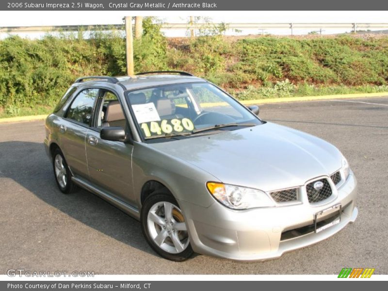 Crystal Gray Metallic / Anthracite Black 2006 Subaru Impreza 2.5i Wagon