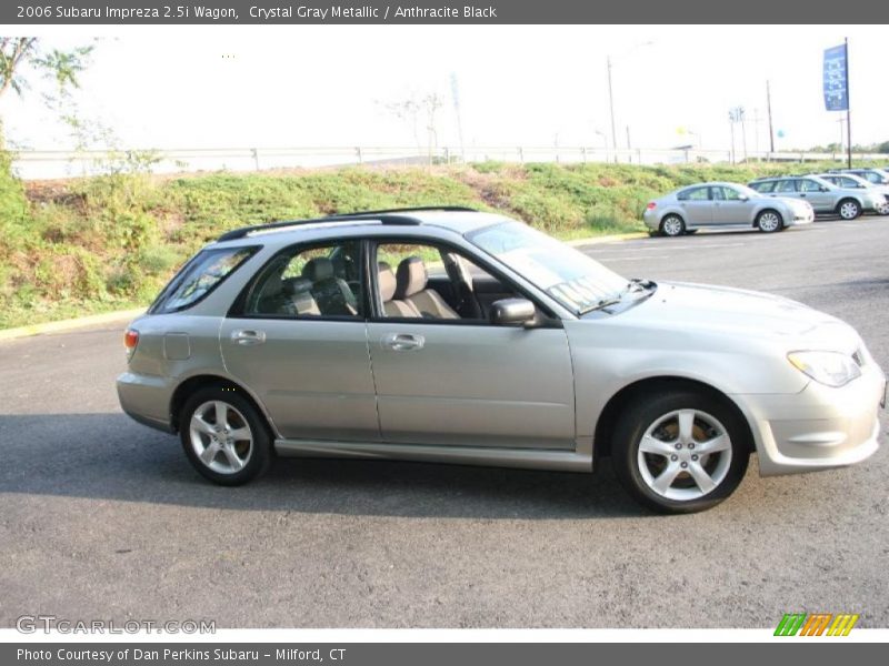 Crystal Gray Metallic / Anthracite Black 2006 Subaru Impreza 2.5i Wagon
