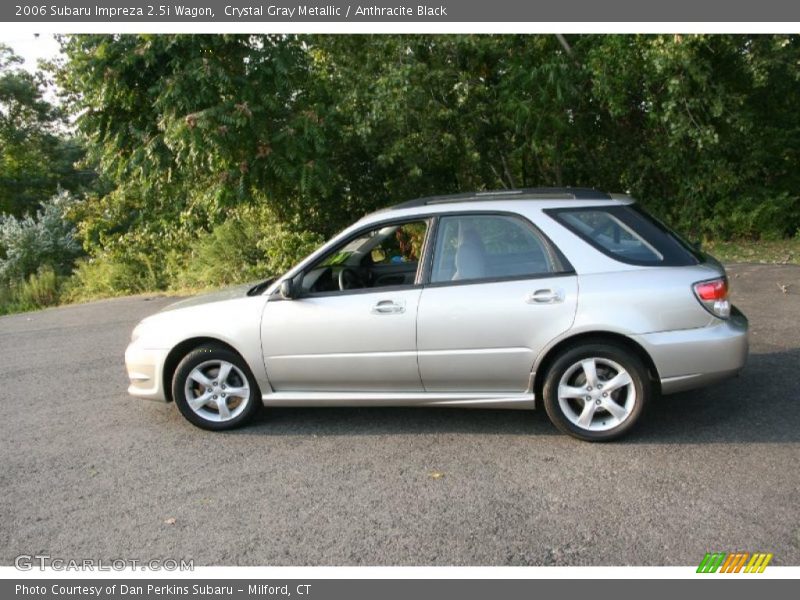 Crystal Gray Metallic / Anthracite Black 2006 Subaru Impreza 2.5i Wagon