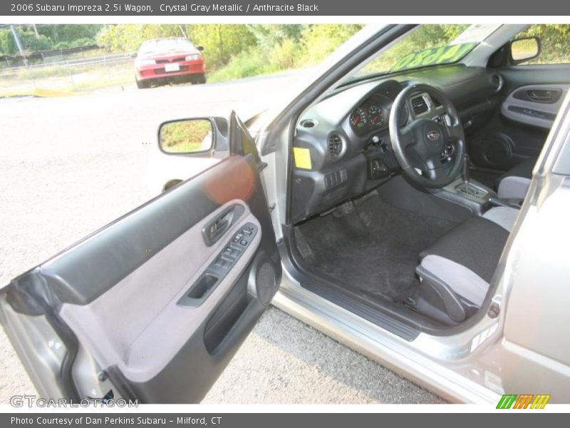 Crystal Gray Metallic / Anthracite Black 2006 Subaru Impreza 2.5i Wagon