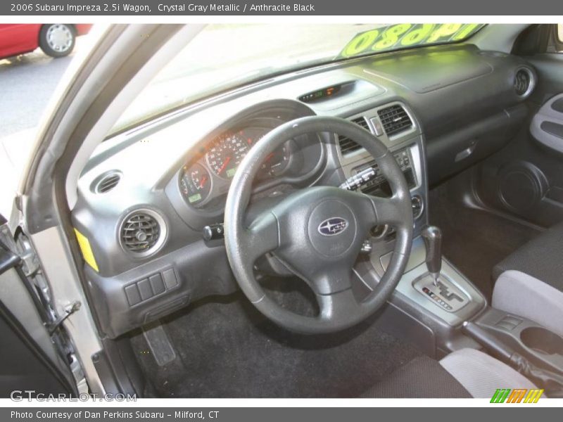 Crystal Gray Metallic / Anthracite Black 2006 Subaru Impreza 2.5i Wagon