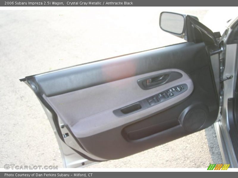 Crystal Gray Metallic / Anthracite Black 2006 Subaru Impreza 2.5i Wagon