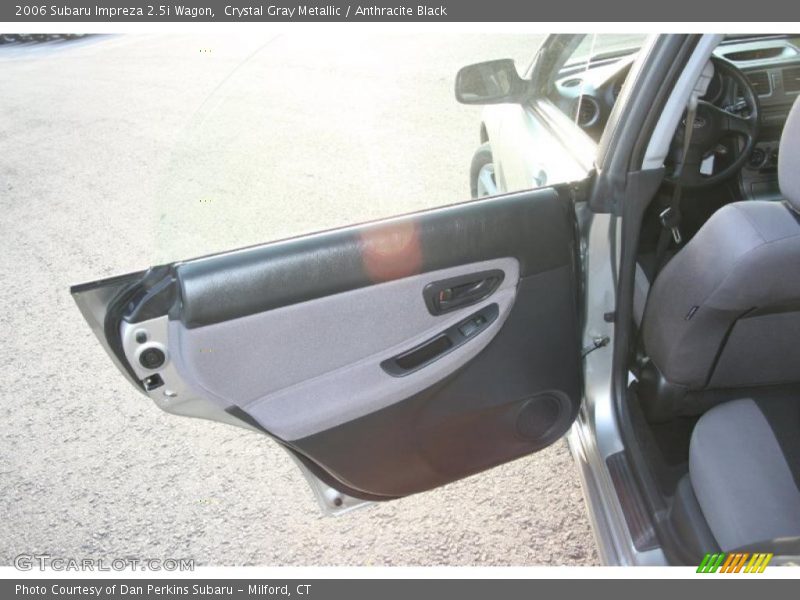 Crystal Gray Metallic / Anthracite Black 2006 Subaru Impreza 2.5i Wagon