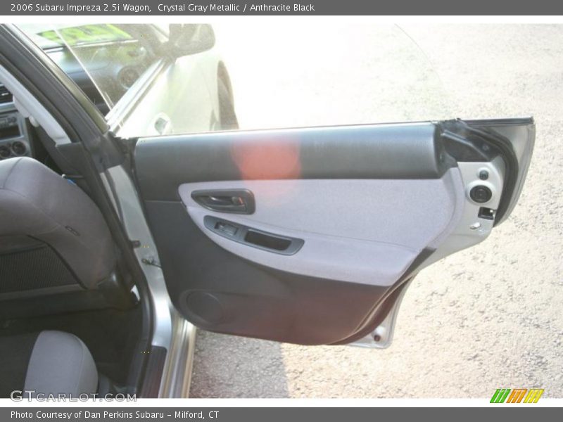 Crystal Gray Metallic / Anthracite Black 2006 Subaru Impreza 2.5i Wagon