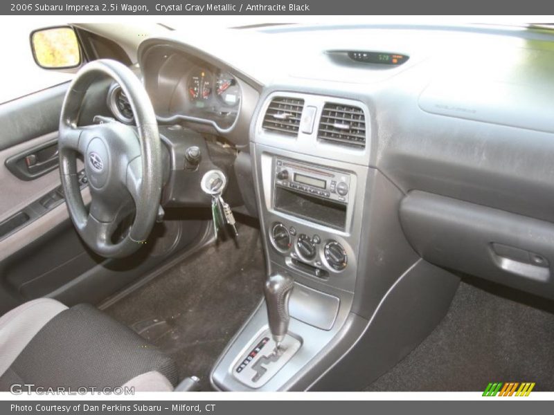 Crystal Gray Metallic / Anthracite Black 2006 Subaru Impreza 2.5i Wagon