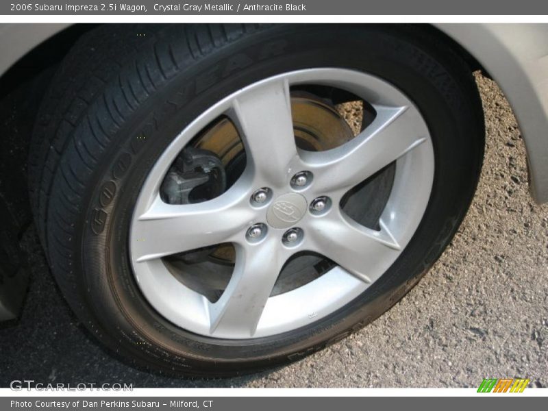 Crystal Gray Metallic / Anthracite Black 2006 Subaru Impreza 2.5i Wagon
