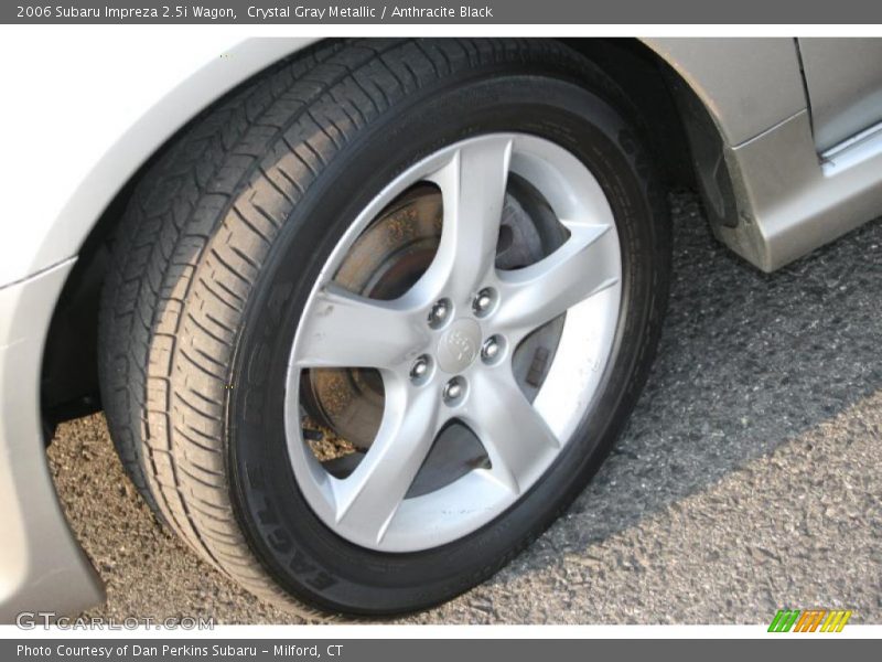 Crystal Gray Metallic / Anthracite Black 2006 Subaru Impreza 2.5i Wagon