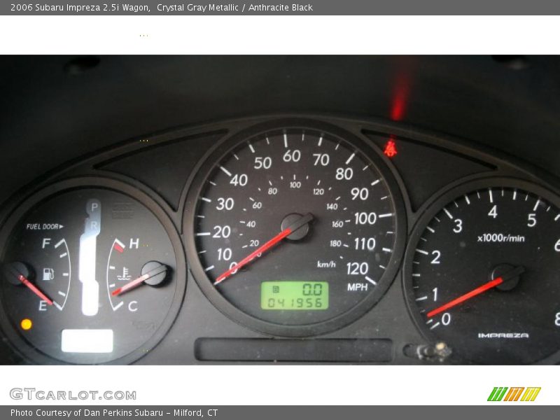 Crystal Gray Metallic / Anthracite Black 2006 Subaru Impreza 2.5i Wagon