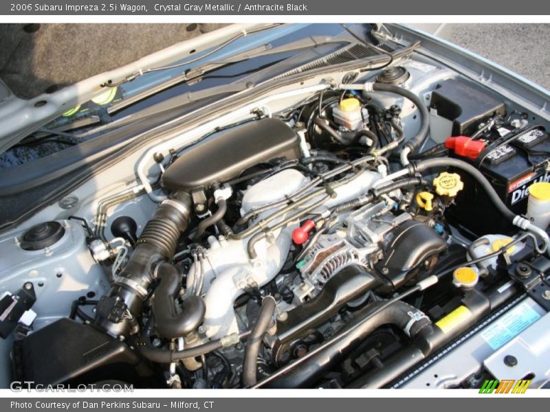 Crystal Gray Metallic / Anthracite Black 2006 Subaru Impreza 2.5i Wagon