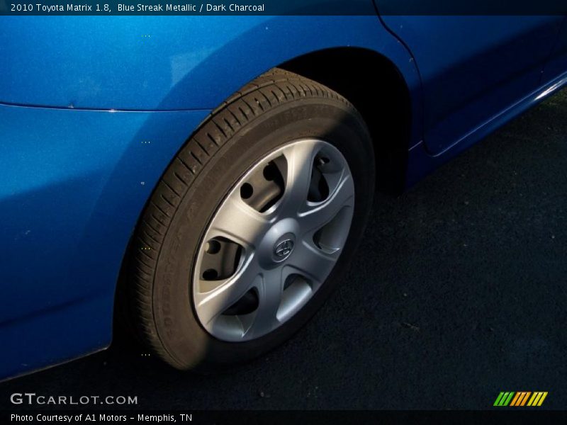 Blue Streak Metallic / Dark Charcoal 2010 Toyota Matrix 1.8