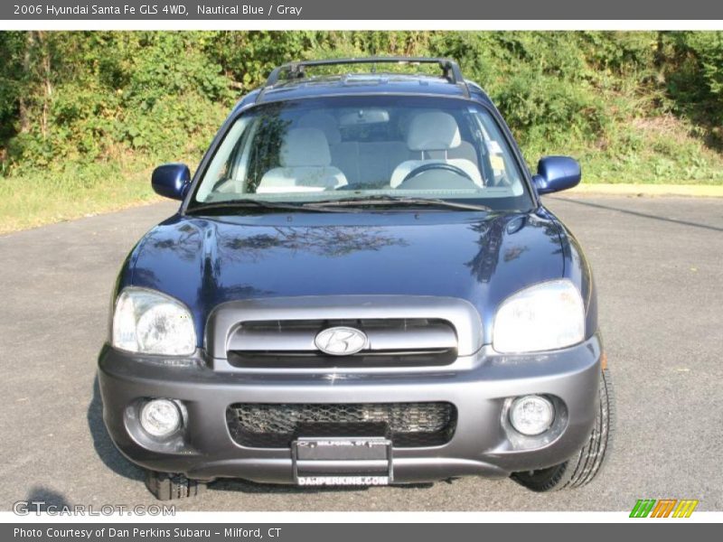 Nautical Blue / Gray 2006 Hyundai Santa Fe GLS 4WD