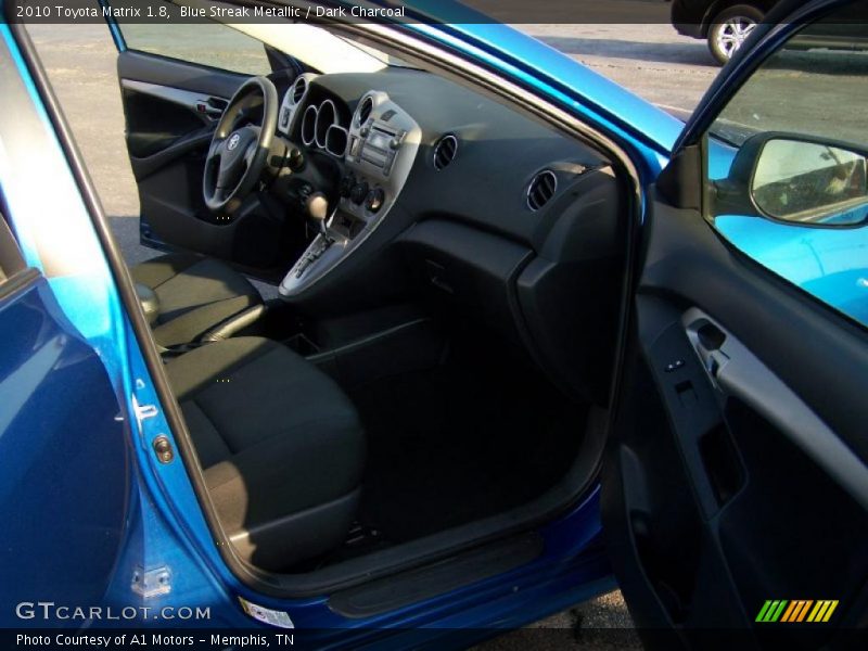 Blue Streak Metallic / Dark Charcoal 2010 Toyota Matrix 1.8