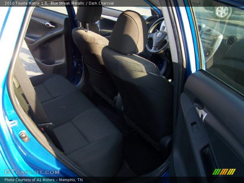 Blue Streak Metallic / Dark Charcoal 2010 Toyota Matrix 1.8
