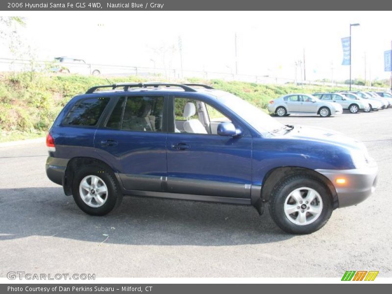 Nautical Blue / Gray 2006 Hyundai Santa Fe GLS 4WD
