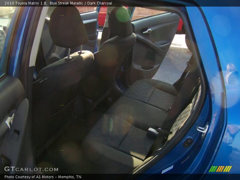 Blue Streak Metallic / Dark Charcoal 2010 Toyota Matrix 1.8