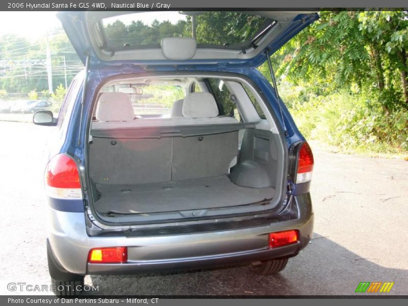 Nautical Blue / Gray 2006 Hyundai Santa Fe GLS 4WD