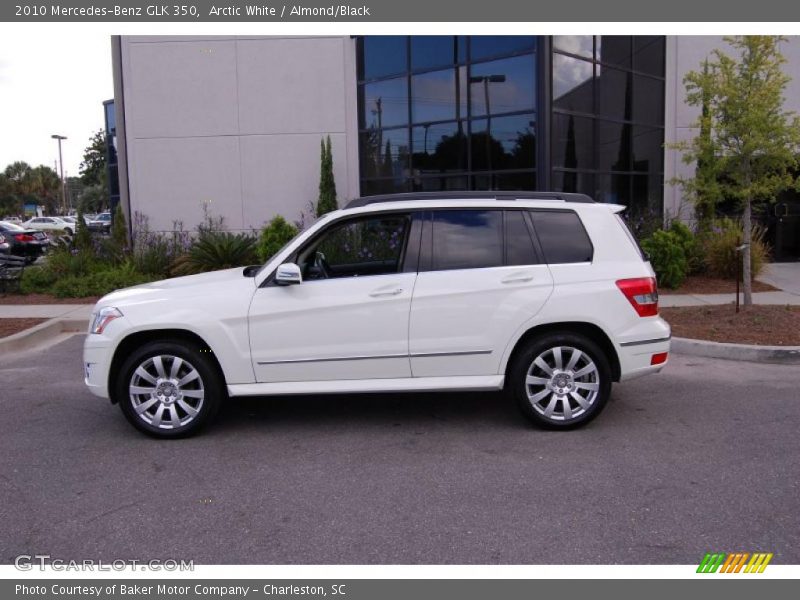 Arctic White / Almond/Black 2010 Mercedes-Benz GLK 350
