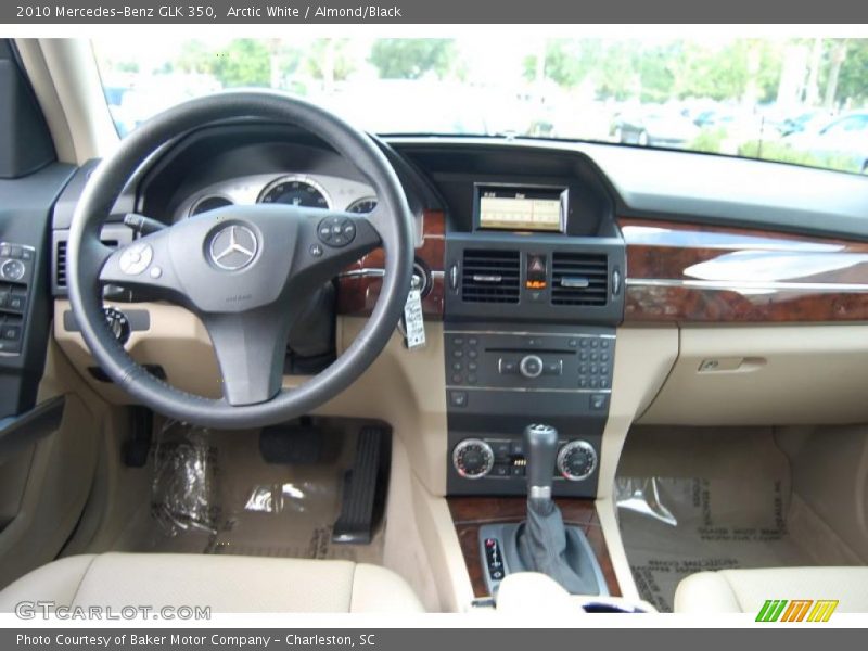Arctic White / Almond/Black 2010 Mercedes-Benz GLK 350