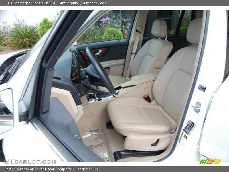 Arctic White / Almond/Black 2010 Mercedes-Benz GLK 350