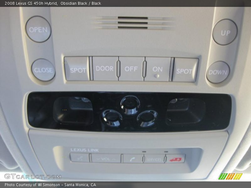 Obsidian Black / Black 2008 Lexus GS 450h Hybrid