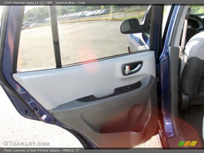 Nautical Blue / Gray 2006 Hyundai Santa Fe GLS 4WD