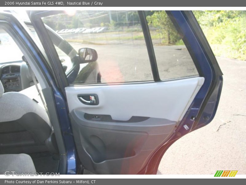 Nautical Blue / Gray 2006 Hyundai Santa Fe GLS 4WD