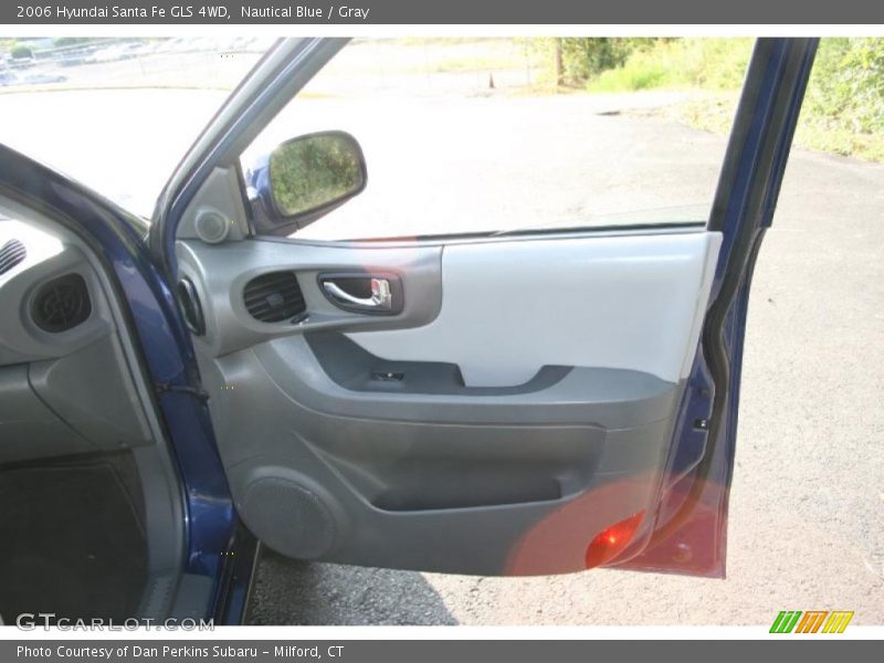 Nautical Blue / Gray 2006 Hyundai Santa Fe GLS 4WD
