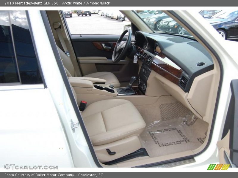 Arctic White / Almond/Black 2010 Mercedes-Benz GLK 350