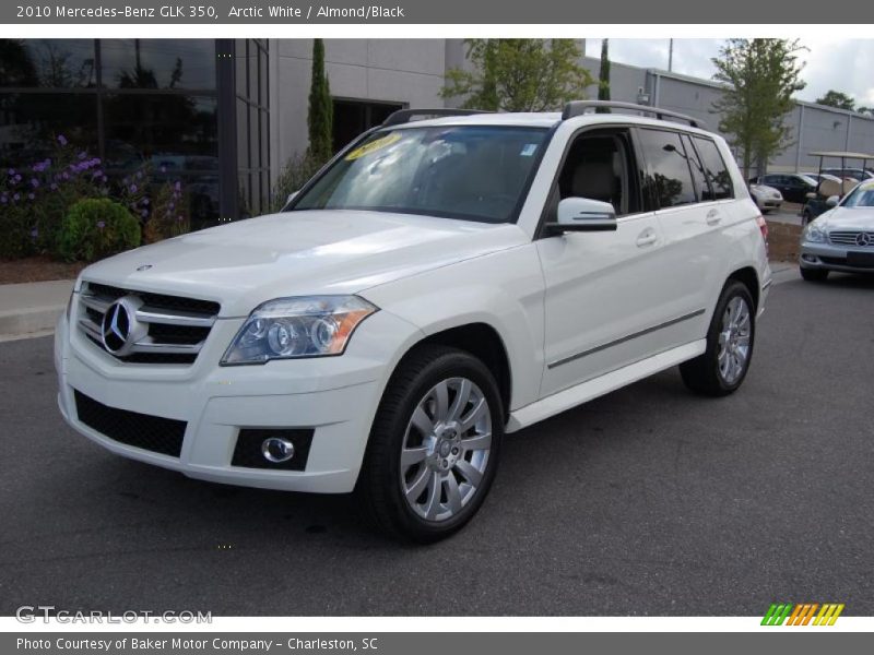 Arctic White / Almond/Black 2010 Mercedes-Benz GLK 350