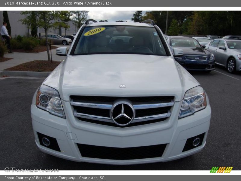 Arctic White / Almond/Black 2010 Mercedes-Benz GLK 350